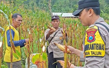 Polres Ponorogo Sahabat Petani, Dampingi Warga Wujudkan Swasembada Pangan